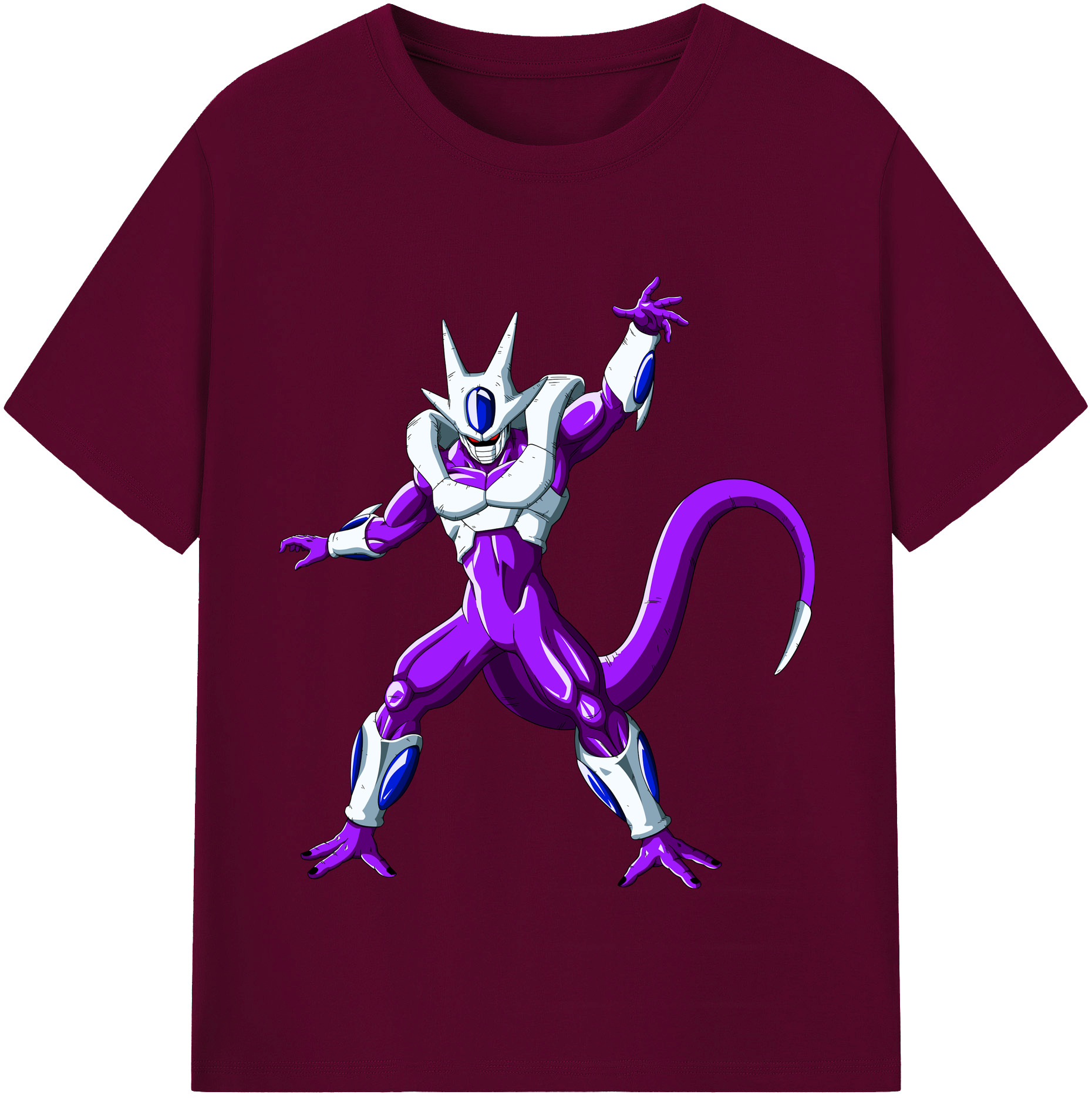 （画像用） ドラゴンボール クウラ DRAGON BALL Cooler Coora レディースカジュアルプリントTシャツ（綿100％）